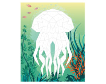 Stickerboek voor volwassenen - Colour the Ocean Stickerboek voor volwassenen - Colour the Ocean