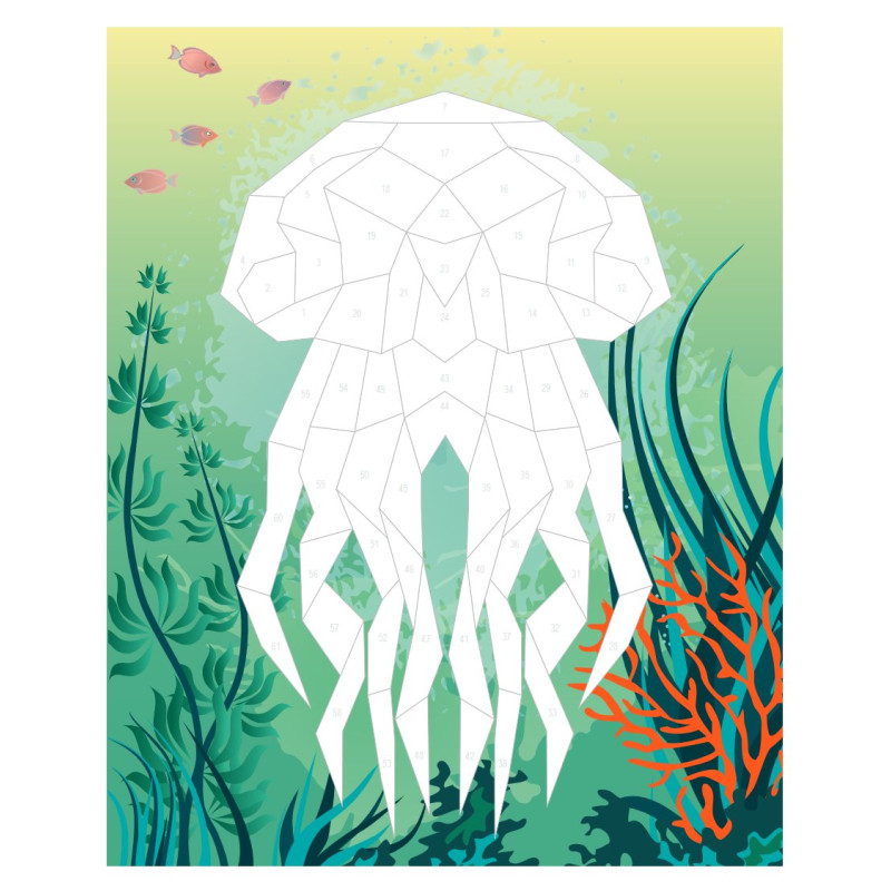 Stickerboek voor volwassenen - Colour the Ocean Stickerboek voor volwassenen - Colour the Ocean