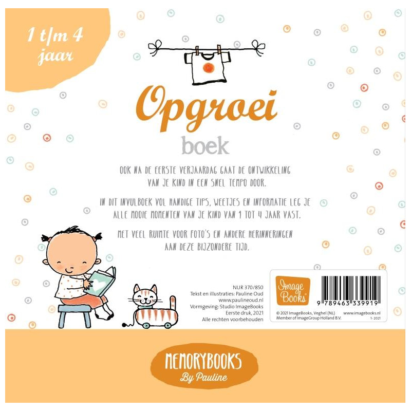 Memorybooks by Pauline - Mijn opgroeiboek Memorybooks by Pauline - Mijn opgroeiboek