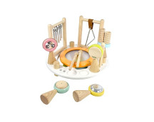 Muziekcenter rond (pastelkleuren)