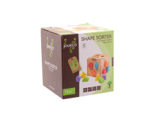 Jouéco - Houten vormenstoof/puzzelkist Jouéco - Houten vormenstoof/puzzelkist