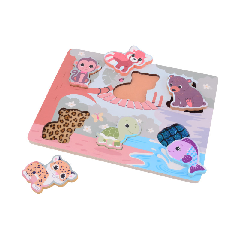The Wildies Family puzzel zachte vakjes The Wildies Family puzzel zachte vakjes