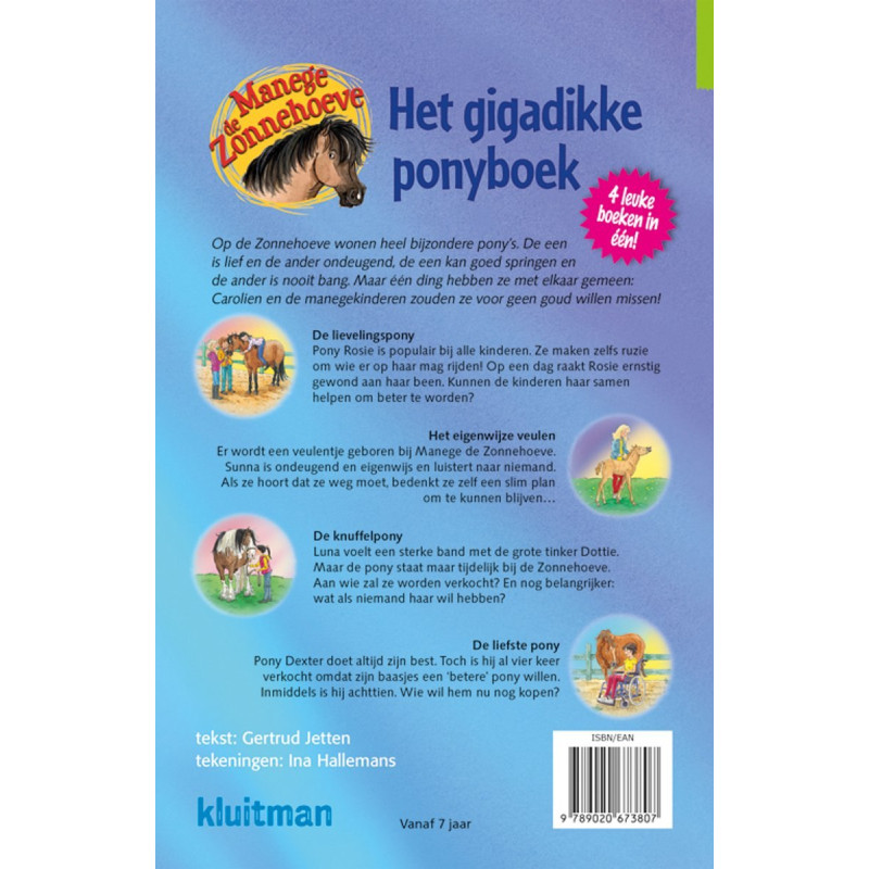 Manege de Zonnehoeve- Het gigadikke ponyboek Manege de Zonnehoeve- Het gigadikke ponyboek