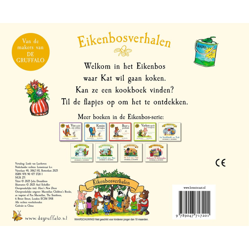 Eikenbosverhalen - De jurk van Haas (flapjesboek) Eikenbosverhalen - De jurk van Haas (flapjesboek)