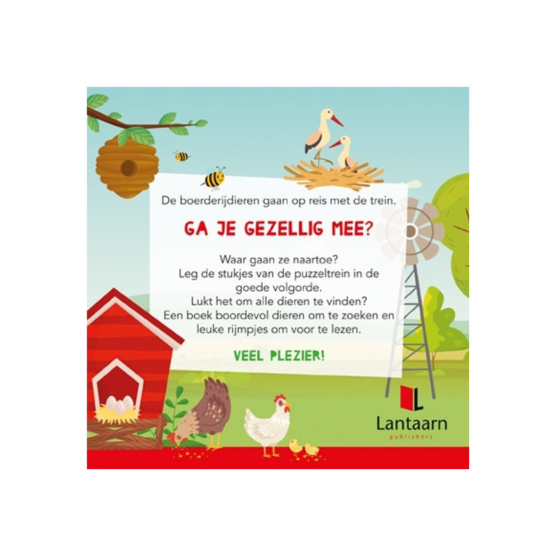 Puzzeltrein - Boerderijdieren