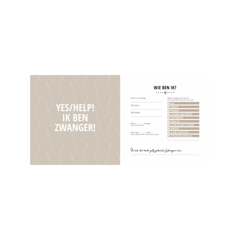 Mijn negen maanden - Maak een unieke herinnering Mijn negen maanden - Maak een unieke herinnering