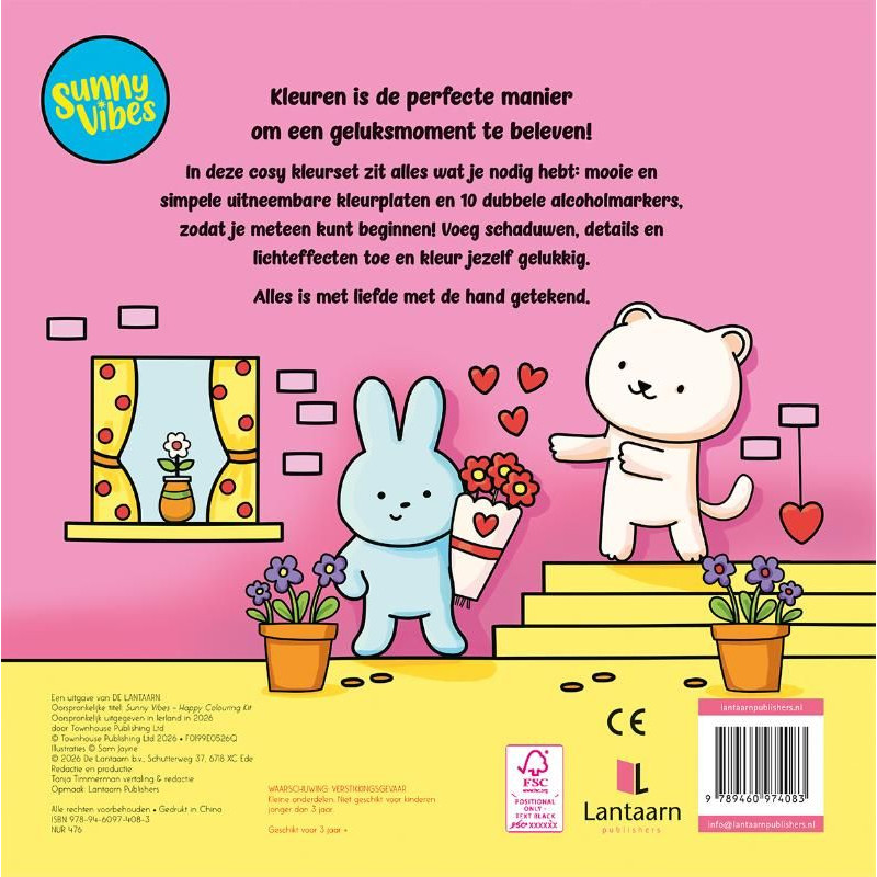 Sunny vibes - Happy kleurset Sunny vibes - Happy kleurset