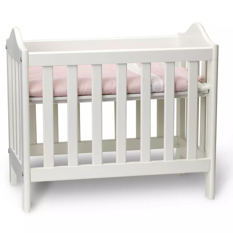 Houten poppenbed (verstelbare bodem)