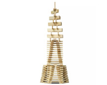 Houten bouwplanken naturel (200 st)
