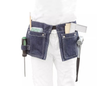 Gereedschapsgordel met inhoud (denim) Gereedschapsgordel met inhoud (denim)