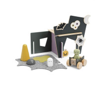 Play World - Houten spookhuis (16-delig)
