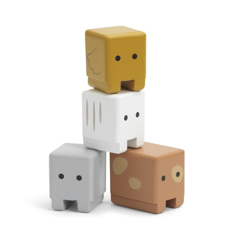 Play World - Houten dierenset (4-delig) Play World - Houten dierenset (4-delig)