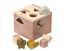 Houten vormenstoof (roze) Houten vormenstoof (roze)