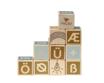 Houten blokken alfabet (36 stuks) Houten blokken alfabet (36 stuks)