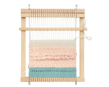 Houten weefraam (groene garen) Houten weefraam (groene garen)