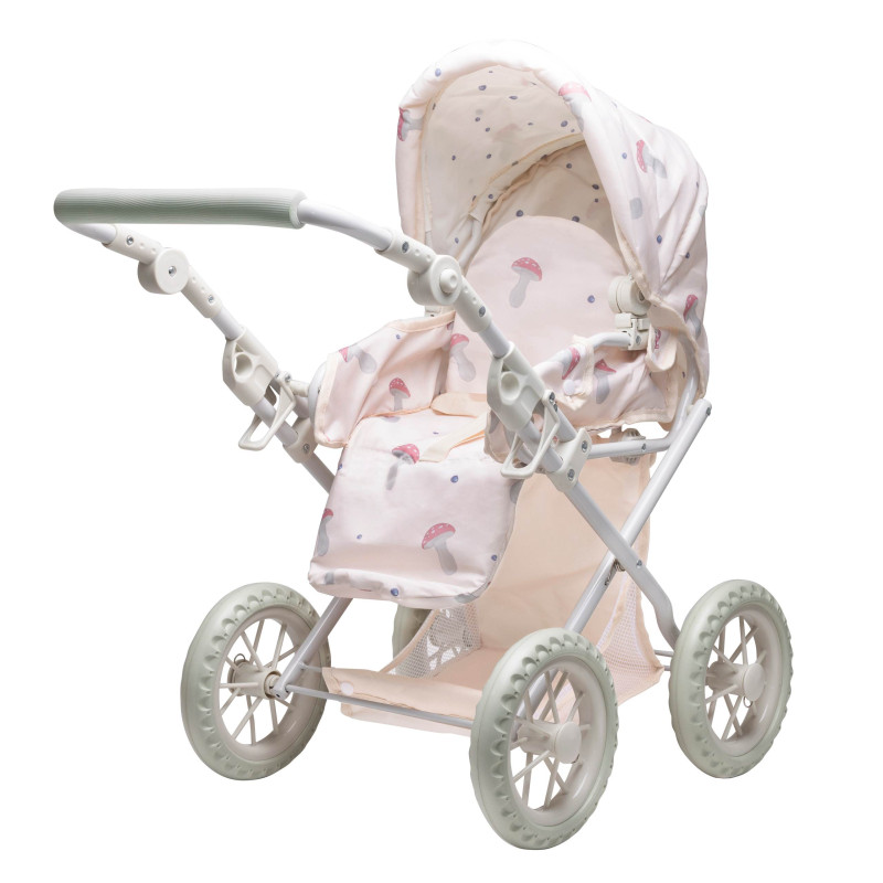 Poppen combiwagen paddenstoel Poppen combiwagen paddenstoel