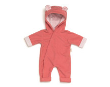 Poppenkleding onesie koraalroze (36-40cm) Poppenkleding onesie koraalroze (36-40cm)