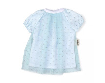 Poppenkleding feestjurk blauw (36-40cm) Poppenkleding feestjurk blauw (36-40cm)