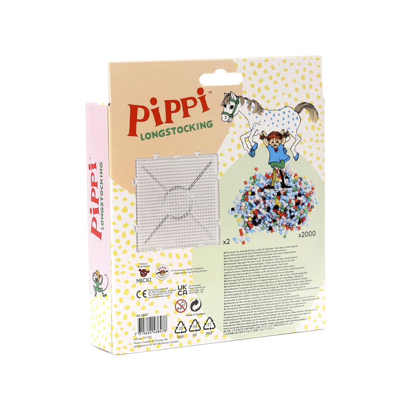 Pippi Langkous - Strijkkralenset Pippi Langkous - Strijkkralenset