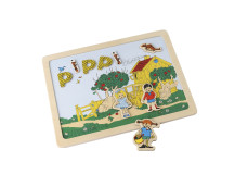 Pippi magneetbord met 71 magneten Pippi magneetbord met 71 magneten