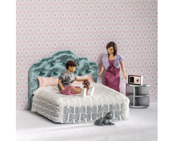 Set - Slaapkamer (groen/roze)