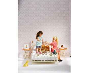 Set - Slaapkamer (wit/goud) Set - Slaapkamer (wit/goud)
