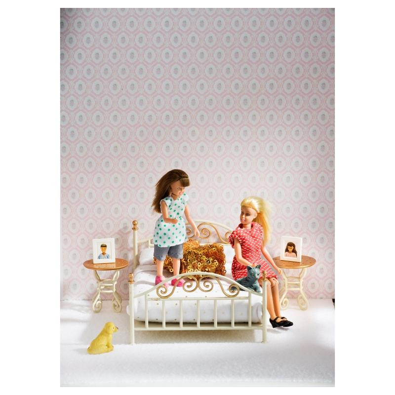 Set - Slaapkamer (wit/goud) Set - Slaapkamer (wit/goud)