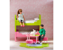 Set - Kinderkamer met stapelbed Set - Kinderkamer met stapelbed