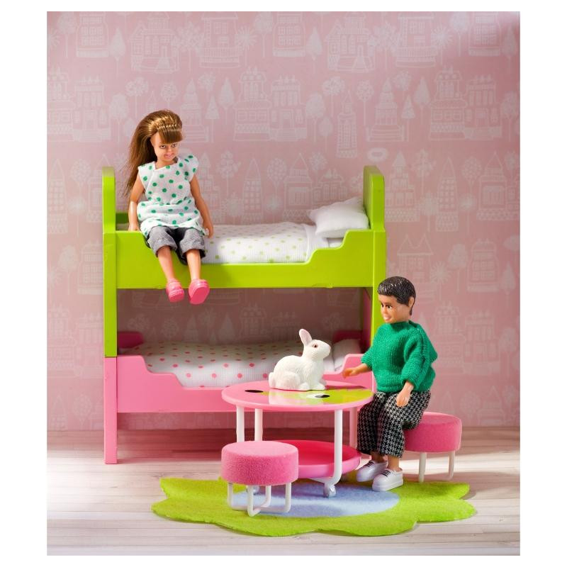 Set - Kinderkamer met stapelbed Set - Kinderkamer met stapelbed