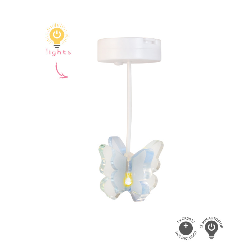 Set - Vlinderlamp en zitzak Set - Vlinderlamp en zitzak