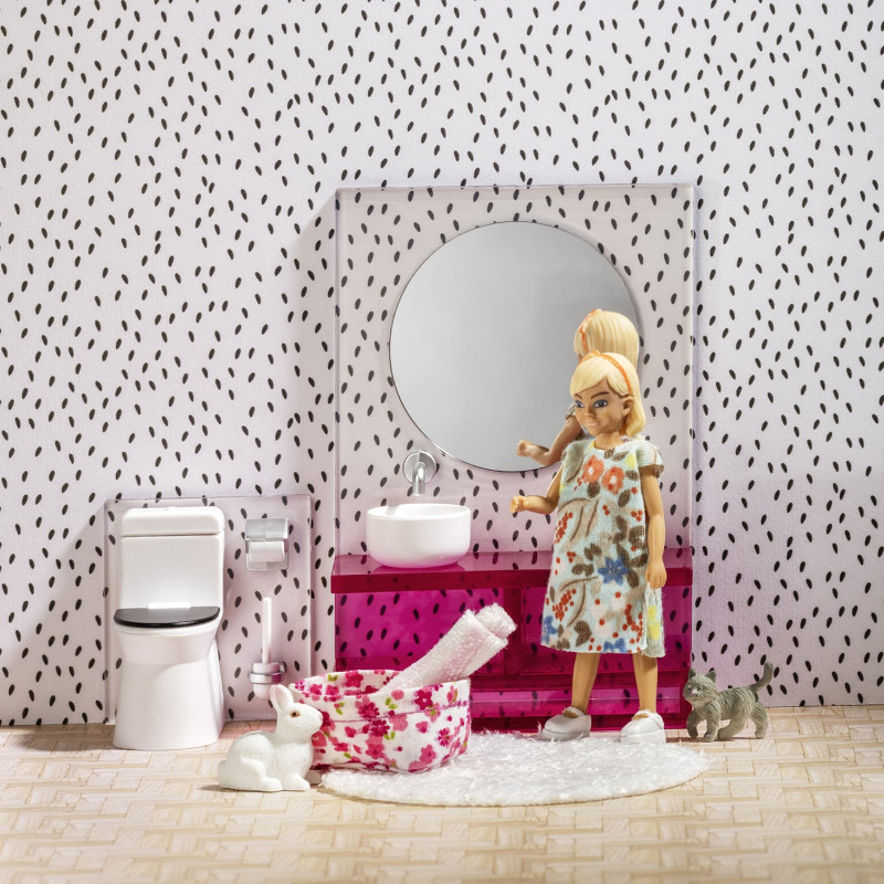 Set - Badkamer met toilet Set - Badkamer met toilet
