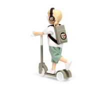 Set - Speelfiguur kind met kickbike Set - Speelfiguur kind met kickbike