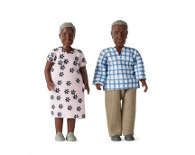 Poppenhuisfiguren opa & oma 'Billie' Poppenhuisfiguren opa & oma 'Billie'