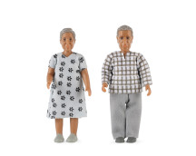 Poppenhuisfiguren opa & oma 'Nikki'