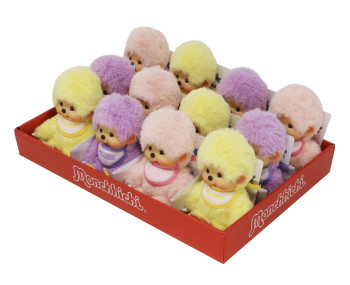 Monchhichi in display (3 kleuren/12 st/15cm) Monchhichi in display (3 kleuren/12 st/15cm)