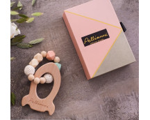 Houten rammelaar raket Houten rammelaar raket