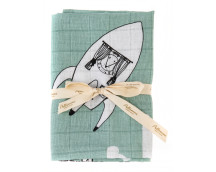 BIO Babydoek city (mousseline/75x75cm)