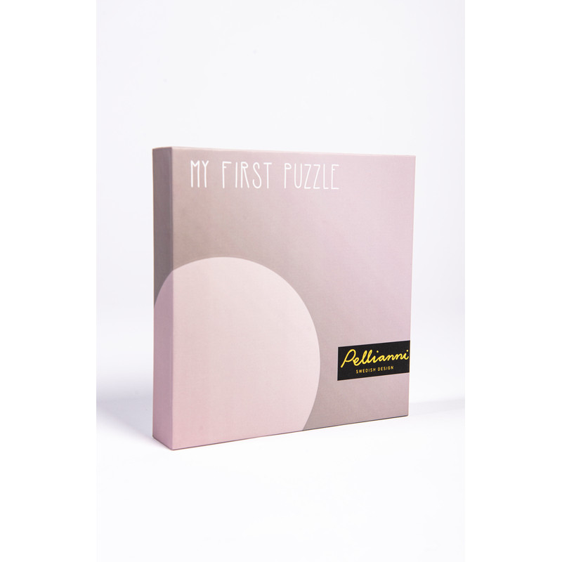 Houten ronde puzzel (pastel) Houten ronde puzzel (pastel)