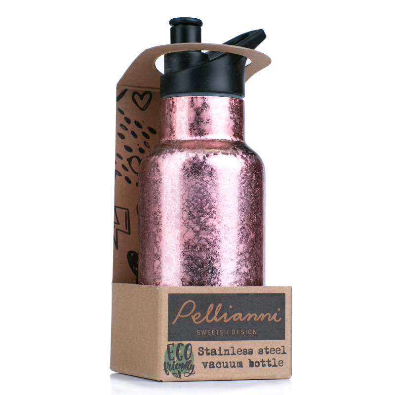 Eco-friendly RVS isoleerfles - powder glans