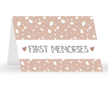 First memories (bewaardoosje/roze) First memories (bewaardoosje/roze)
