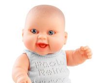 Pop Puppegie blank meisje/lach/ondergoed (doos)