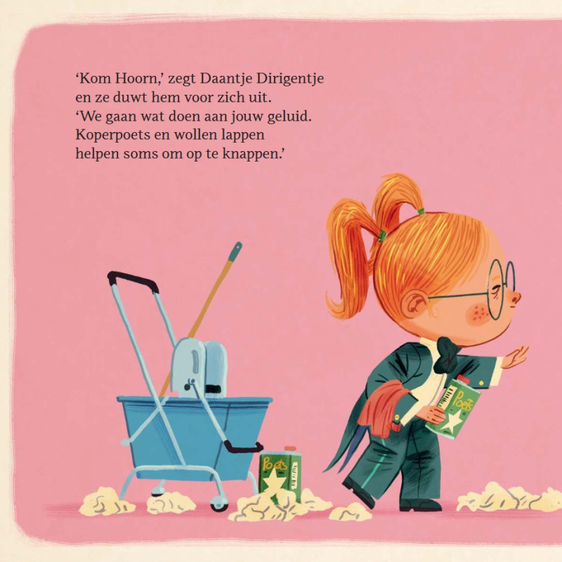 Daantje Dirigentje en een hoorn met een verhaal Daantje Dirigentje en een hoorn met een verhaal