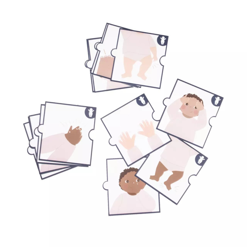 Baby match & move kaarten Baby match & move kaarten