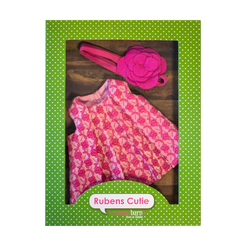 Poppenkleertjes Cutie - rose garden set 