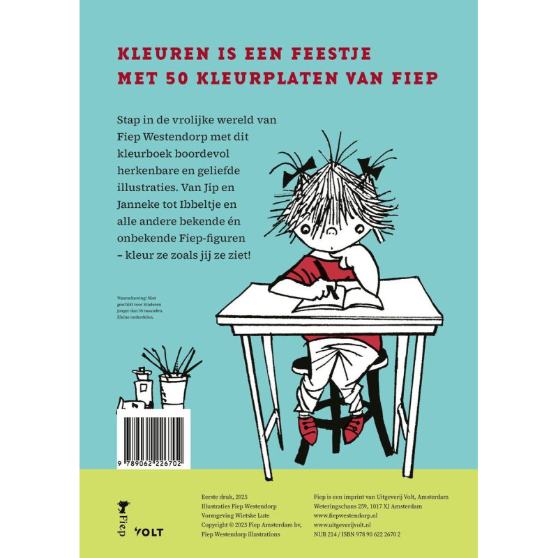 Het grote Fiep Westendorp kleurboek Het grote Fiep Westendorp kleurboek