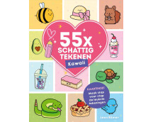 Kaartenset: 55x schattig tekenen