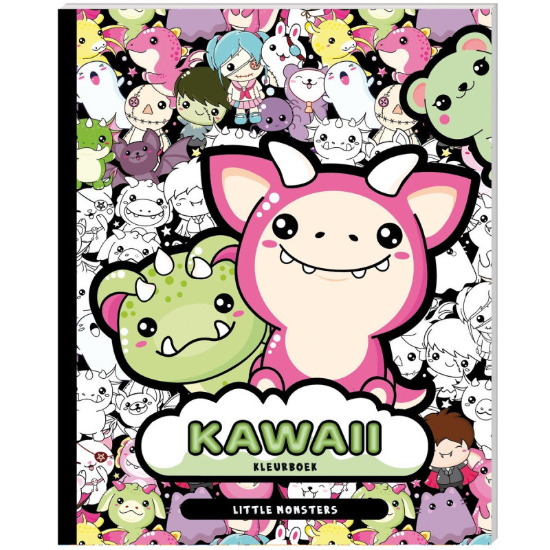 Kawaii Kleurboek - Little Monsters