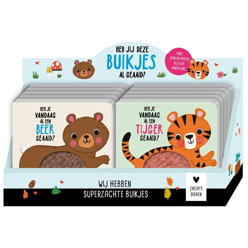 Display Superzachte buikjes 2 x 5 exemplaren Display Superzachte buikjes 2 x 5 exemplaren