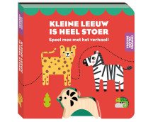 Kleine leeuw is heel stoer