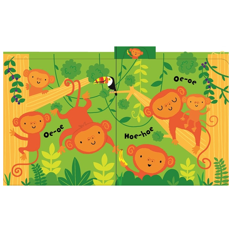 Baby's allereerste geluidenboekje: Jungle Baby's allereerste geluidenboekje: Jungle